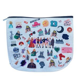 NWOT New Taylor Swift Cloth Cosmetic/Makeup/Storage/Jewelry/Pencil Case Bag